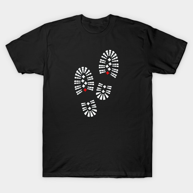 Boot print T-Shirt by sebb2016